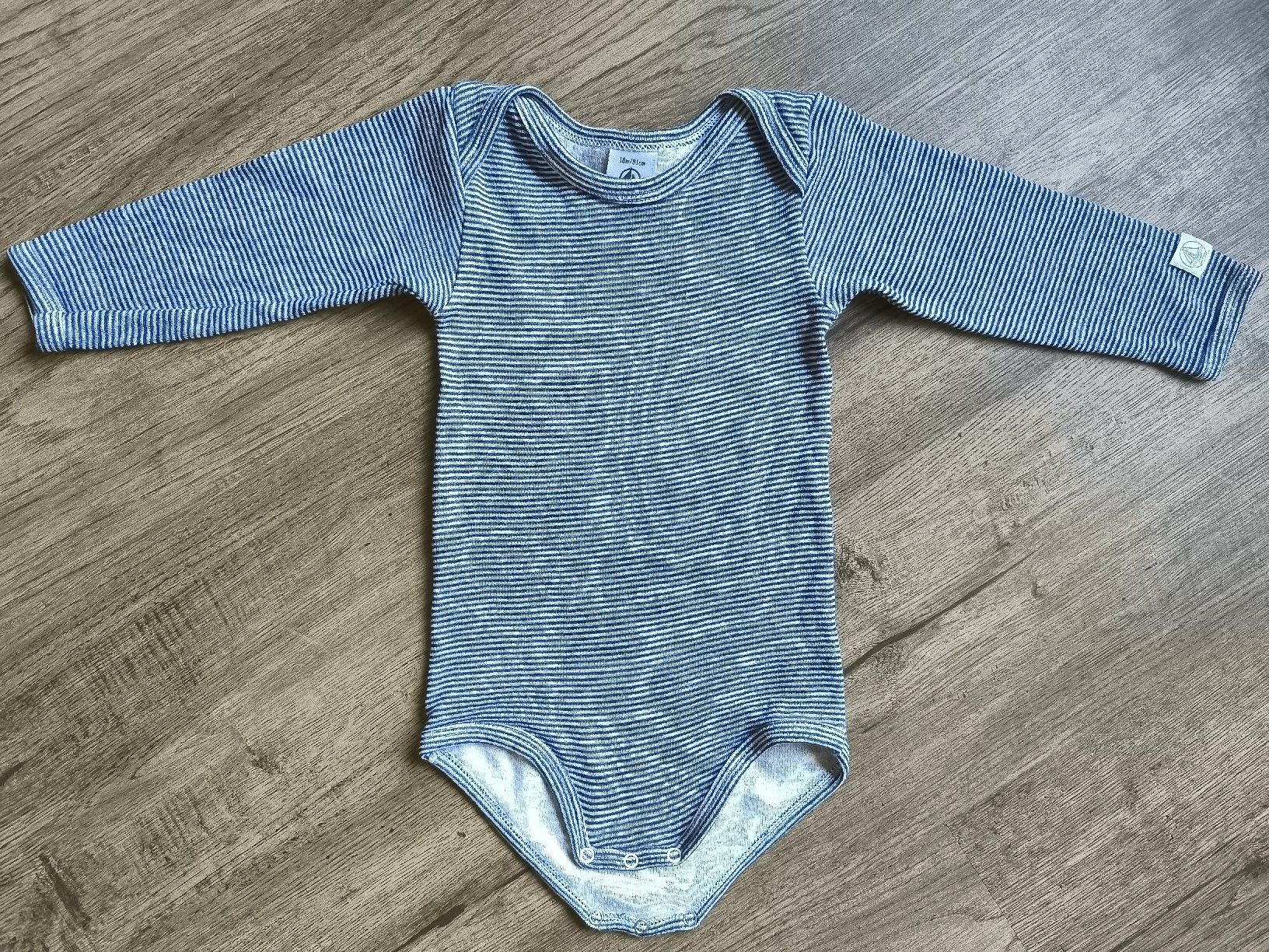 Petit Bateau Unterwäsche: Petit Bateau Wolle / Baumwolle Body 18m – Gebraucht aus Frauenkappelen von Nickyta89