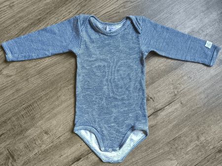 Petit Bateau Wolle / Baumwolle Body 18m