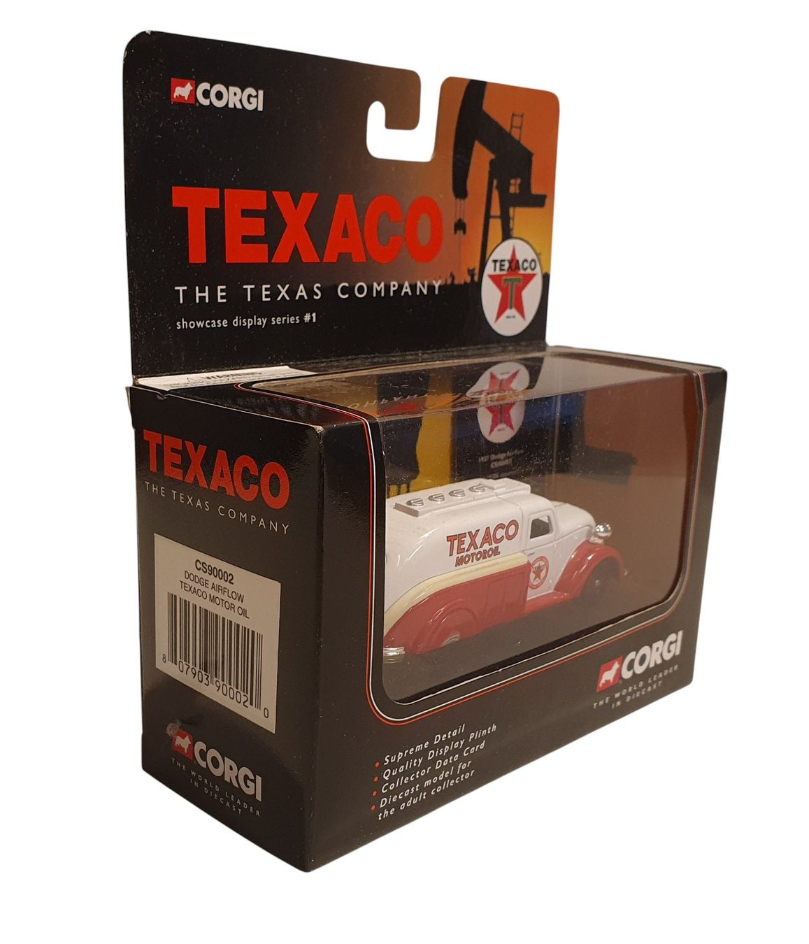 Corgi Toys Modellini d'auto: Dodge Airflow TEXACO MOTOR OIL – Nuovo e nell'imballaggio originale da Flawil venduto da RoverVitesse 3