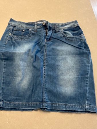 💙 Miss Sporty Jeansrock Blau Grösse ergänzen