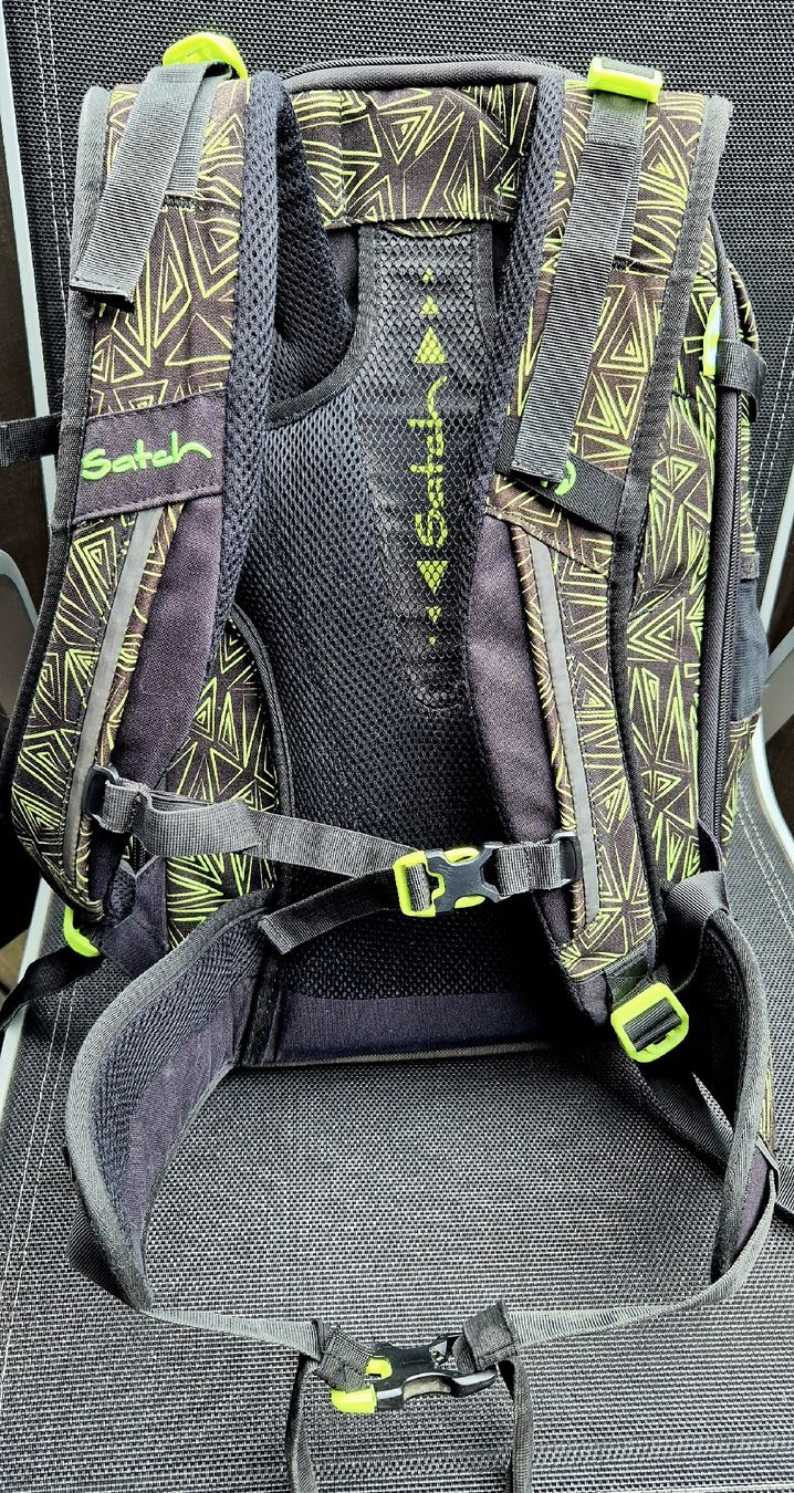Satch Borse & Zaini: Satch Schulrucksack grün – Usato da St. Pantaleon venduto da whity75 2