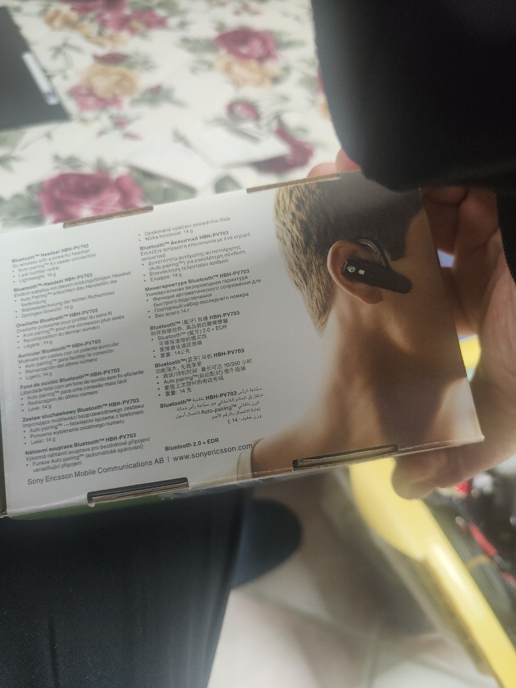 Kopfhörer: Sony Ericsson HBH-PV703 Bluetooth Headset Schwarz! – Neu (gemäss Beschreibung) aus Schlieren von bingo33 2