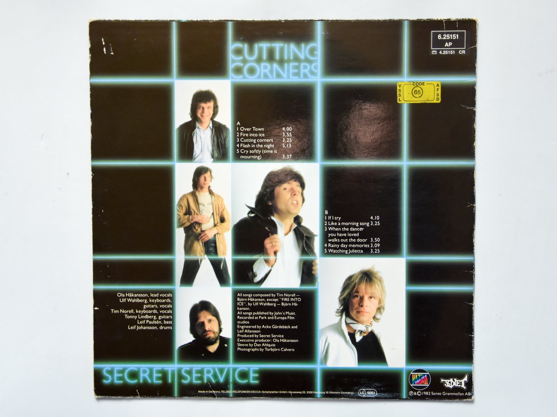 Dischi in vinile: Secret Service - Cutting Corners – Usato da Belmont-sur-Yverdon venduto da ag97 1