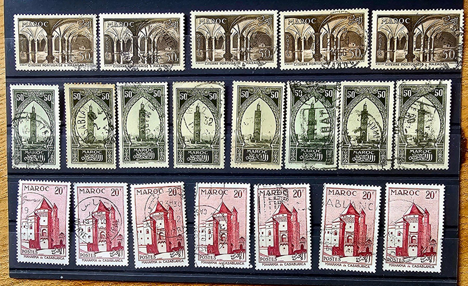 Tutti i francobolli: MAROC timbres anciens – Usato da Les Valettes venduto da Nuba1