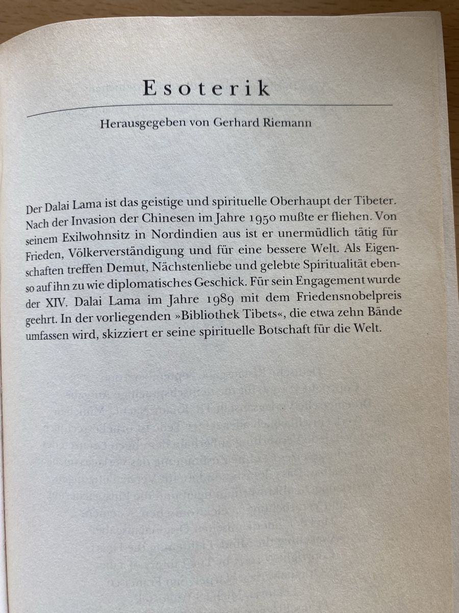 Bücher: Den Geist erwecken, das Herz erleuchten - Dalai Lama – Gebraucht aus Schwarzenburg von Michellu 4