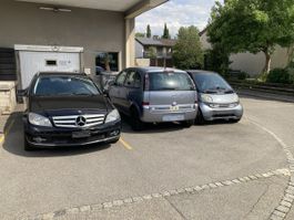 3 x Auto ab Platz Mercedes C 180 Opel Meriva Smart 450