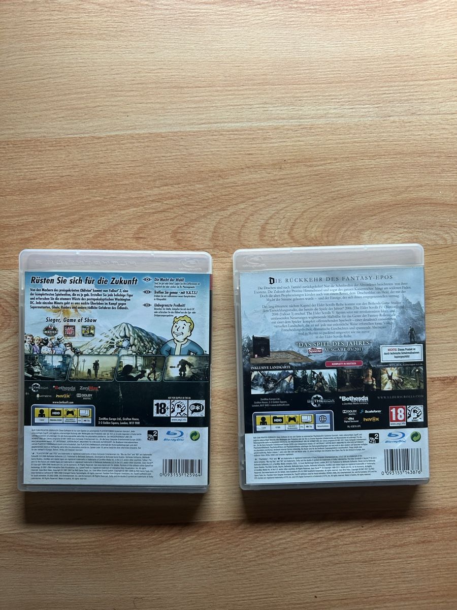 Sony Spiele: Fallout 3 & Skyrim PS3 Games – Gebraucht aus Schötz von lor_z95g 2