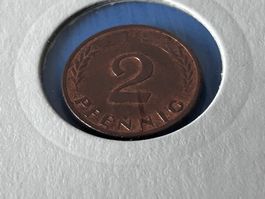 Germany - 2 Pfennigs 1968 J