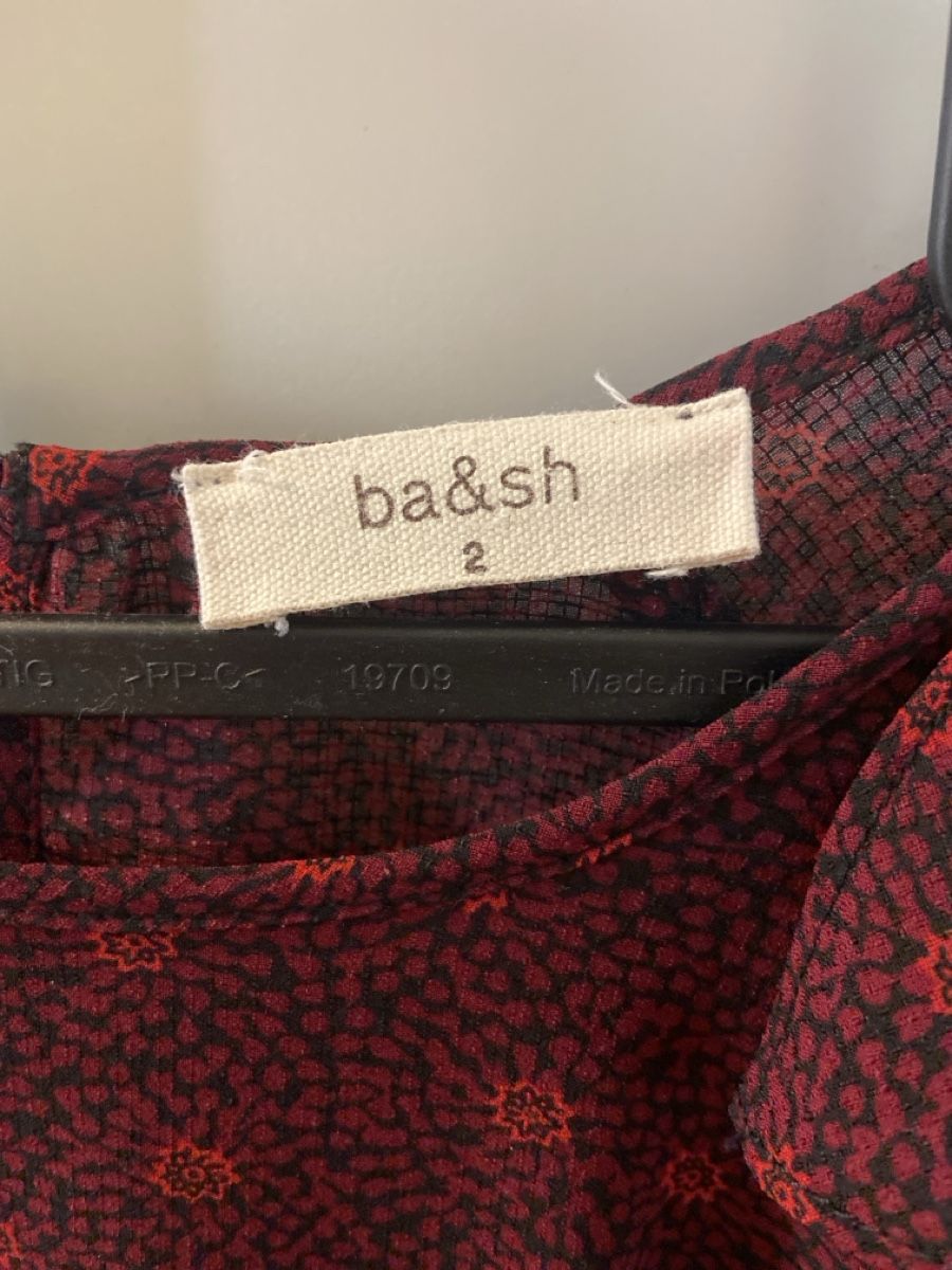 Ba&Sh Kleider: Abito Ba&sh bordeaux taglia 2 – Gebraucht aus Lausanne von lau_8vk7 4