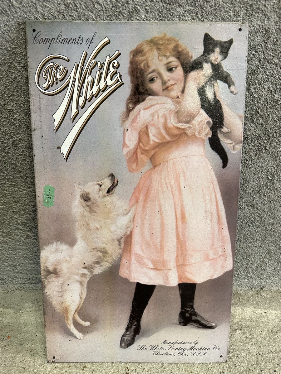 Ecriteaux: White Werbung Reklame – D'occasion à Reinach AG par rares75