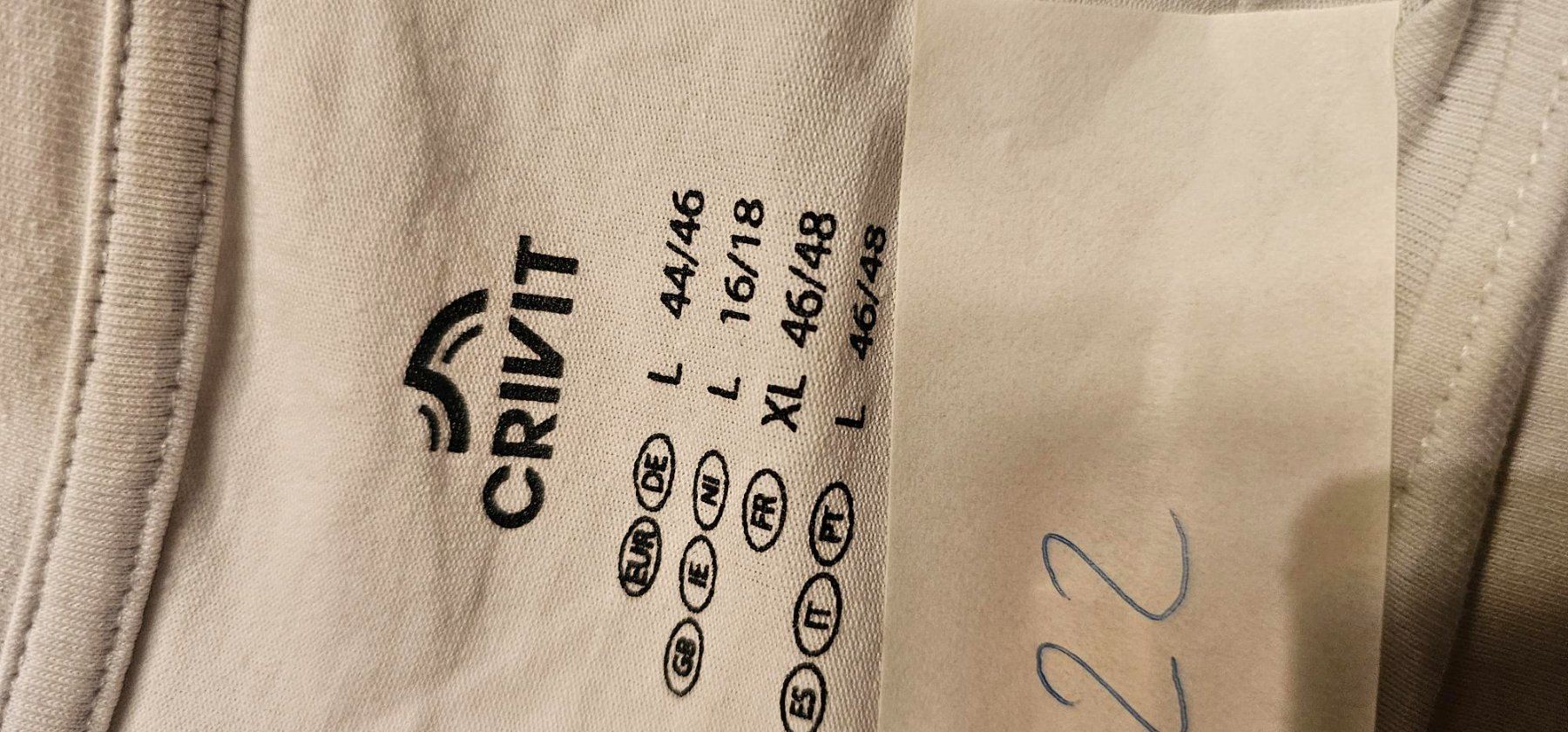 T-shirt: Crivit T-Shirt Grösse M + L – Usato da Azmoos venduto da Jadejo 5