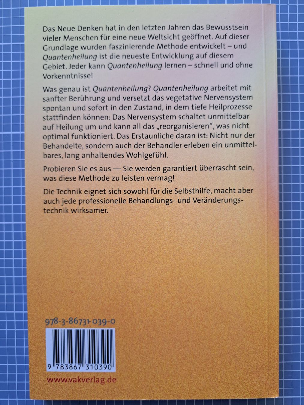 Livres: Quantenheilung – D'occasion à Oetwil am See par Kuechenzeit 1