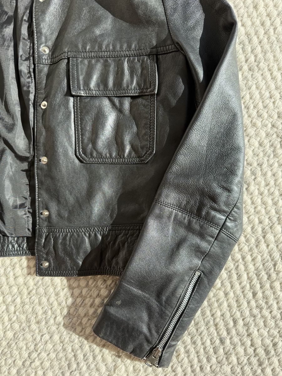 Mango Giacche: Mango Black Leather Jacket - Size S – Nuovo (secondo la descrizione) da Hergiswil NW venduto da jaybee27 2