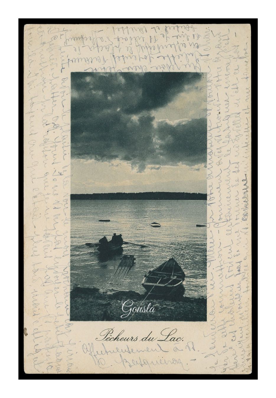 Cartes postales: LAC LÉMAN - 1911 "Pêcheurs du Léman" – D'occasion à Onex par gonsla01