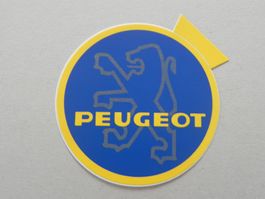 Abziehbild Kleber ca. von Jahr 1980 France Automarke Peugeot