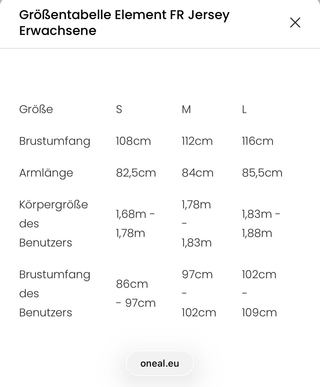Leibchen & Hosen: O'Neal Element Jersey / Grösse S eher M – Gebraucht aus Bolligen von Kamilla86 4