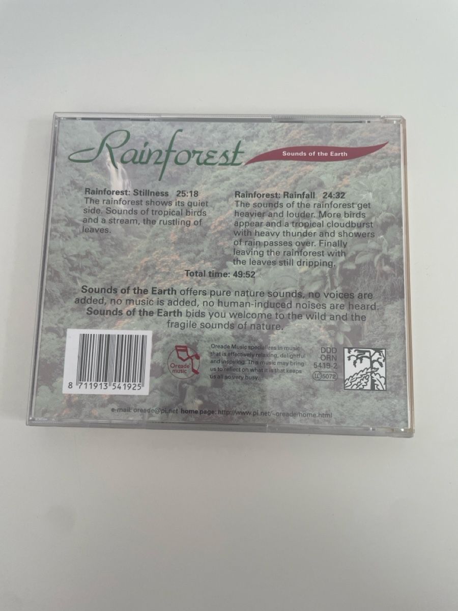 Rainforest Sounds of the Earth CD - Natur pur, top Zustand! (Neu ...