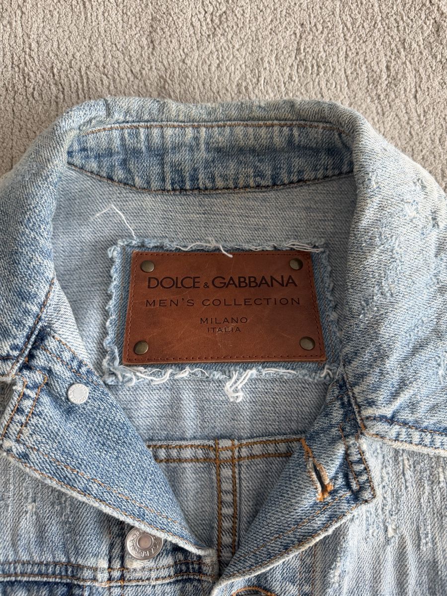 Dolce & Gabbana Giacche: Dolce & Gabbana Jeansjacke Grösse 46/S – Nuovo (secondo la descrizione) da Zug venduto da GillesAntibes 3