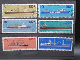 DDR 1982 Hochseeschiffe gest.
