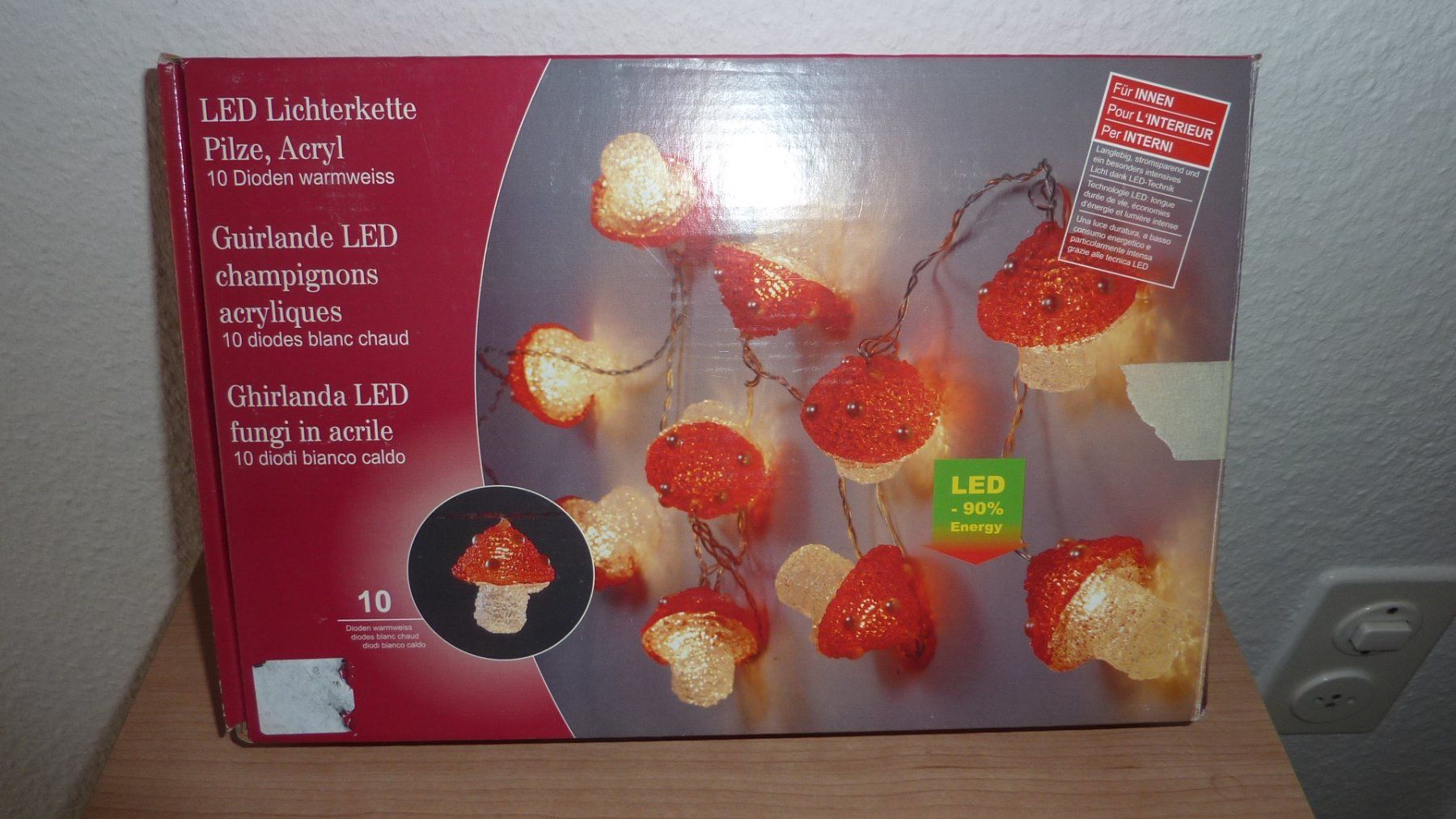 Ghirlande e barre luminose: neue  lichterkette – Nuovo (secondo la descrizione) da Füllinsdorf venduto da pmarkus