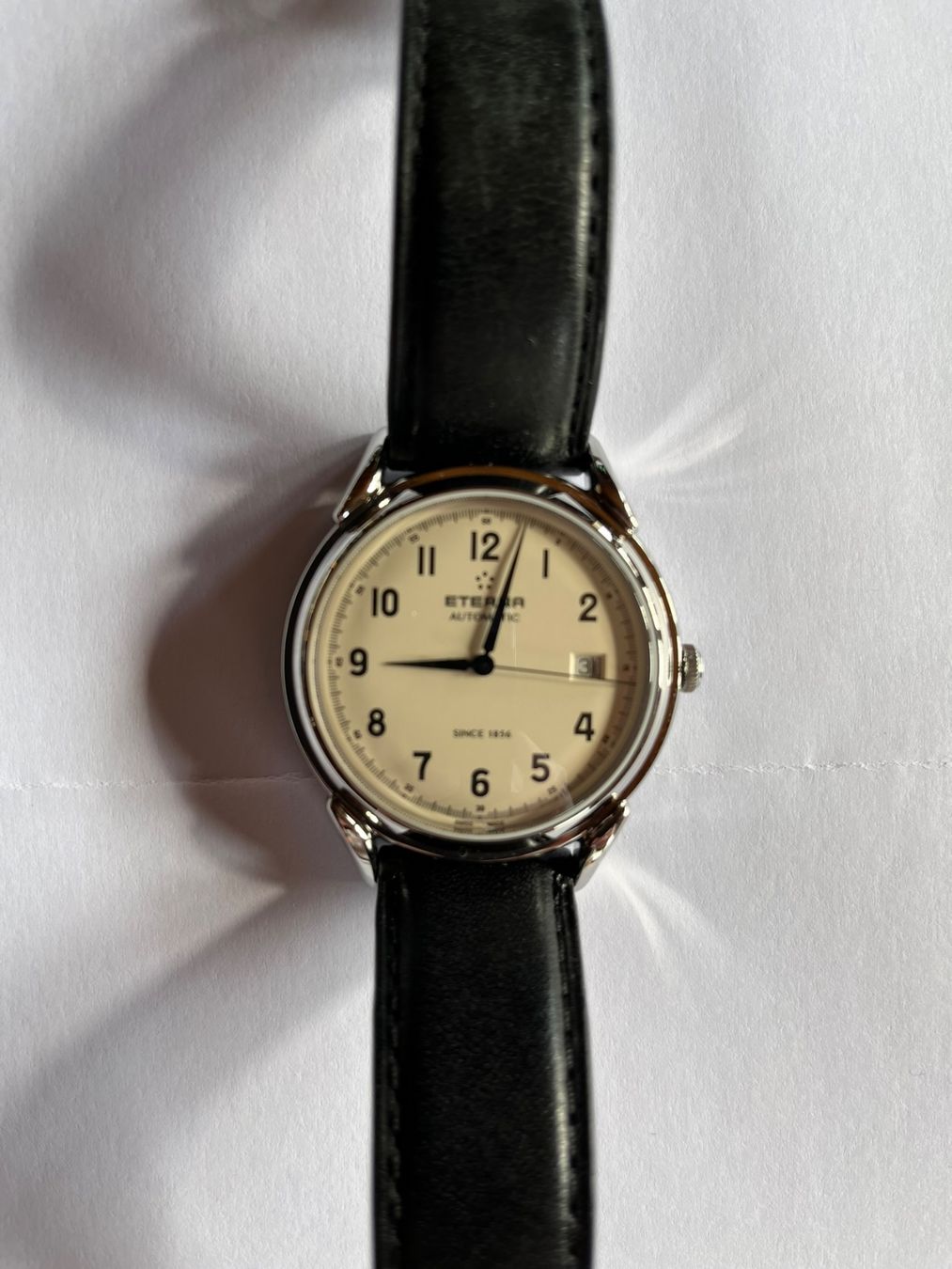 Eterna Uhren: Montre Eterna automatique look vintage – Gebraucht aus Cortébert von Wolphy 4