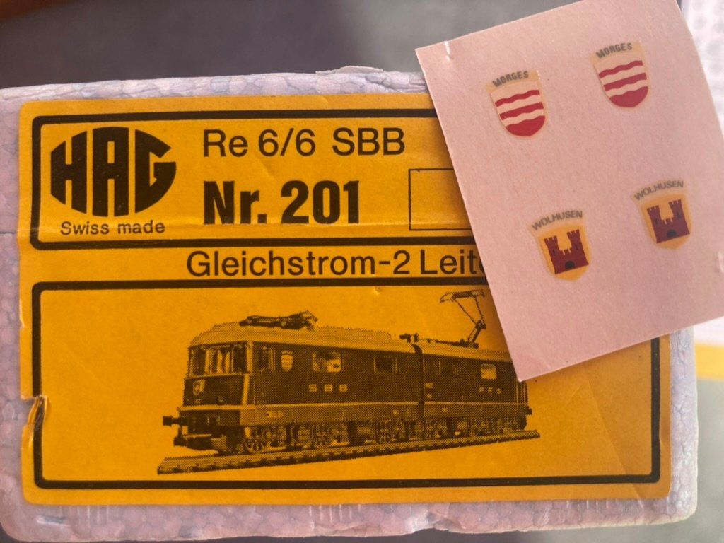 Hag Modellini di ferrovie: H0 Gleichstrom – Nuovo e nell'imballaggio originale da luzern venduto da Maclimac