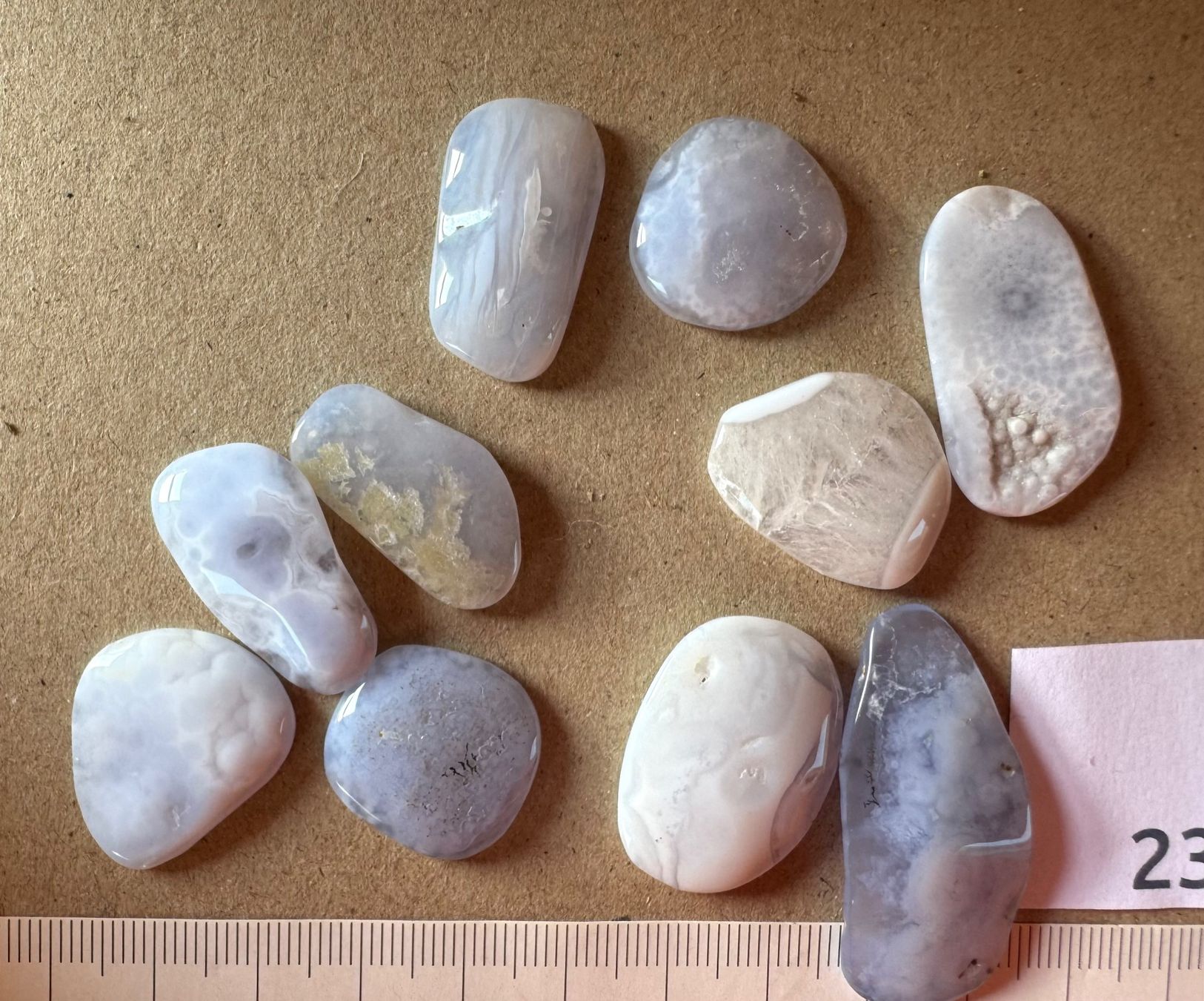 Minerali & Pietre curative: Calzedon.   top Sammlung.  schön poliert – Nuovo e nell'imballaggio originale da Leuggern venduto da gemshow 6