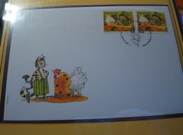 Abart "Peterson + Findus"  2011, Combobrief geänderter Eckza