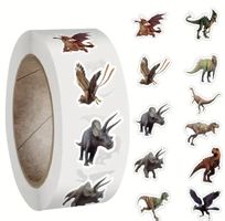 Kleberolle mit 550 Dinosaurier Kleber -  neu!!!