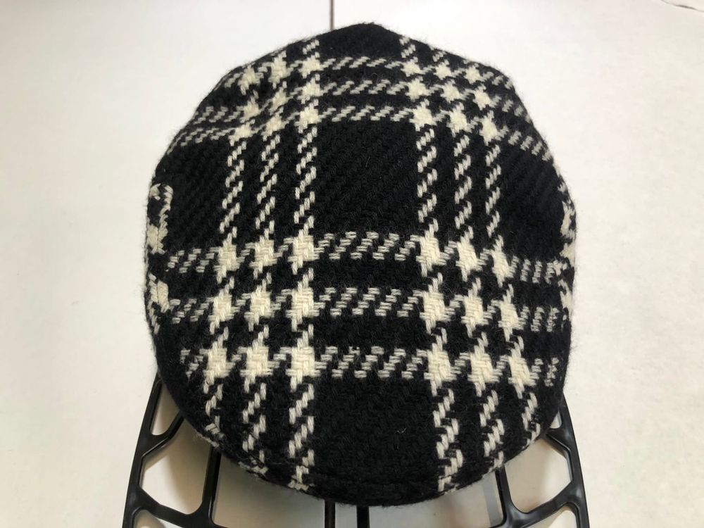 Chapeau Marin En Laine Vintage - Taille 17 Cm (tour De Tête) - Bleu Marine - Occasion Avec Traces D'usure - Fabriqué En France