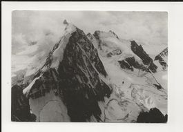 AK ca.1960 In Memoriam an Alpinist  Piz Bernina  St. Moritz