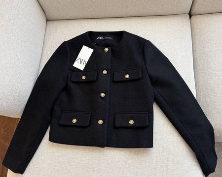 Zara Blazer mit Goldknöpfen NEU Gr. M