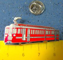 BAHN SCHWEIZ PIN AB Oe 8/8 ENAMEL SILBRIG LIMITIERT