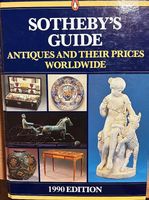 Sotheby's Guide  - Antiques and their prices Worldwide -1990