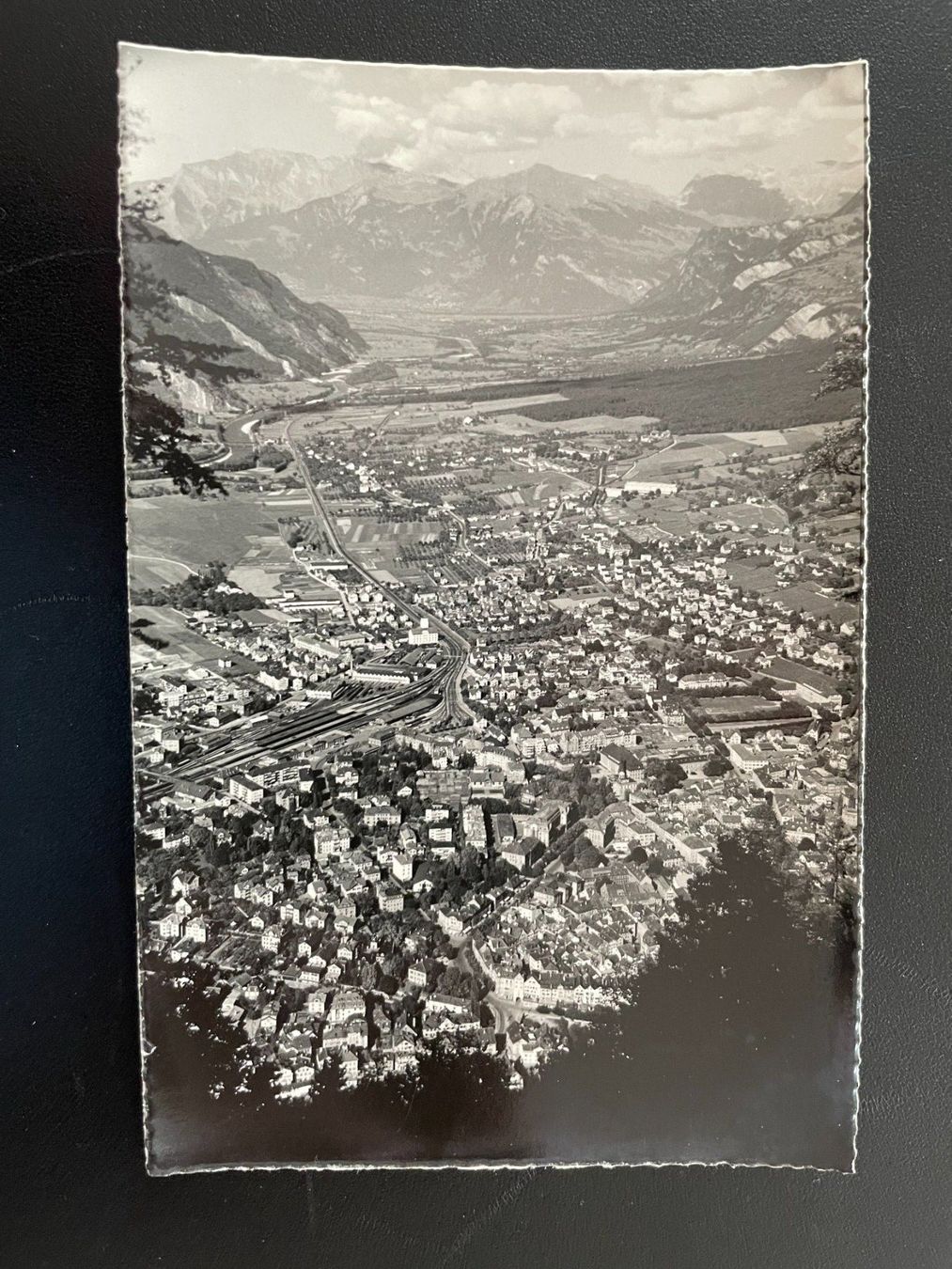Ansichtskarten: AK GR Chur und die Herrschaft – Gebraucht aus Thal von Danny82