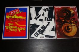 Jazz Festival Programme / Publikationen Berlin und ASCONA