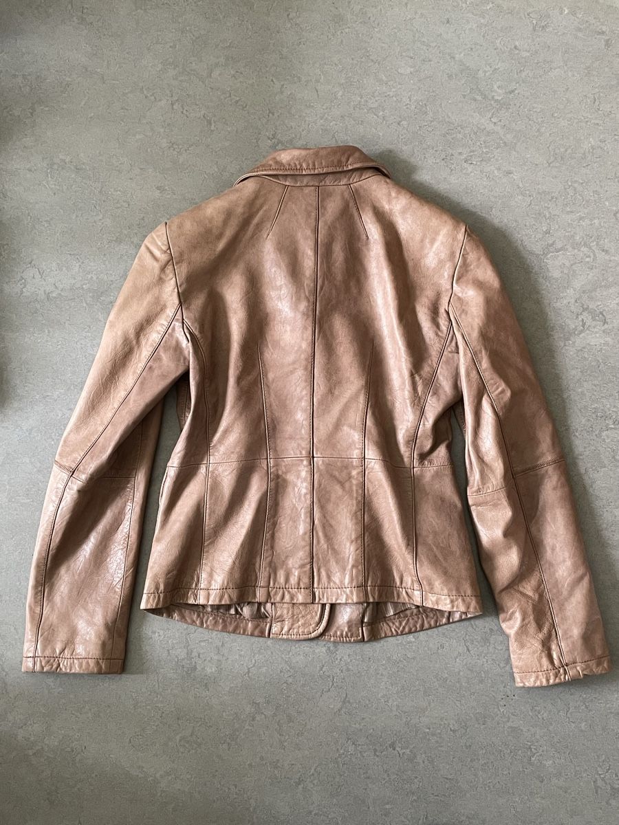 Marc O'Polo Giacche: Marc O’Polo Lederjacke Beige Gr. 36 – Usato da Zürich venduto da megastored 1