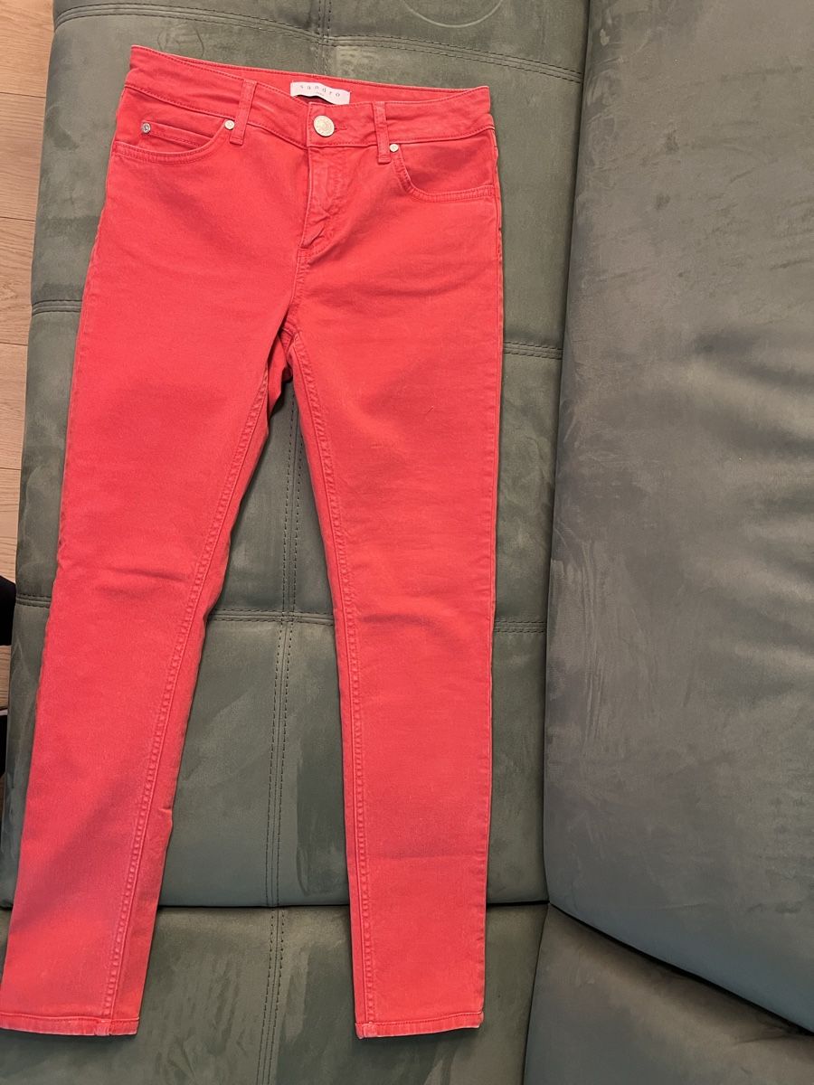 Sandro Jeans: Sandro coral jeans- New – Nuovo e nell'imballaggio originale da Corsier GE venduto da Karol_save_planet 3