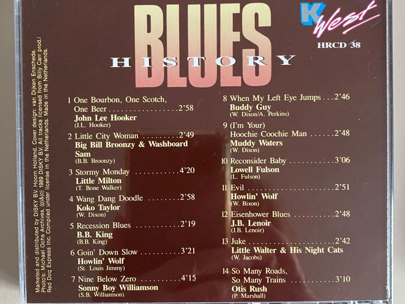 CD: Blues CD - Box 4Stk. – Usato da Oberrohrdorf venduto da chilibiggi 3