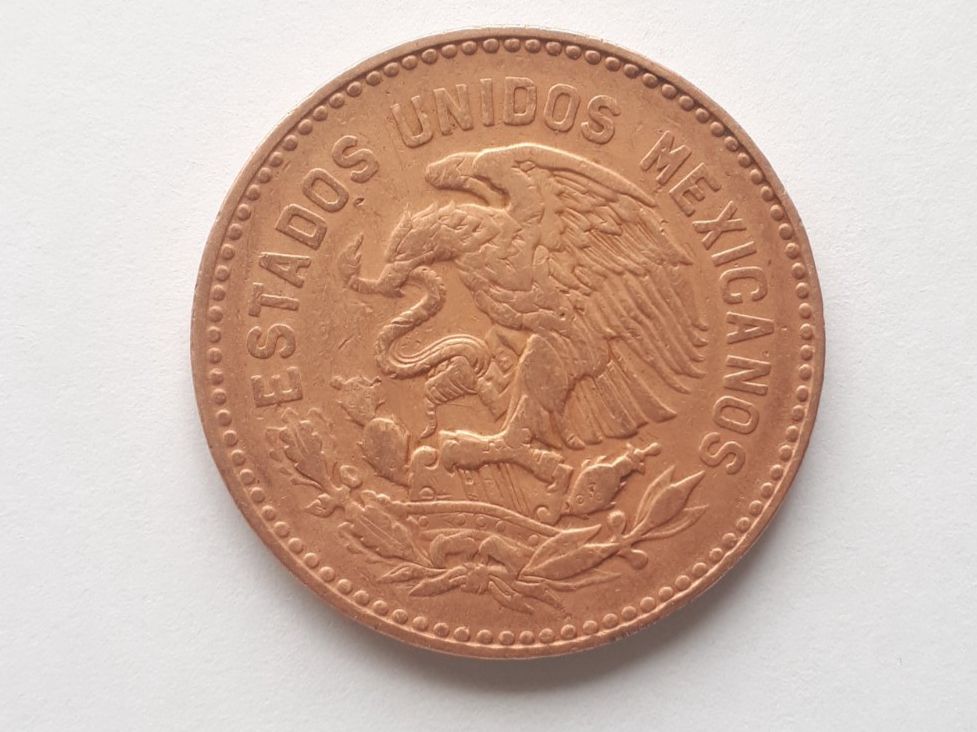 Alle Münzen: Mexiko 50 Centavos 1956 Bronce – Gebraucht aus Dürnten von kuh_7mdq 1