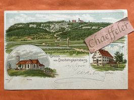 Alte Ansichtskarte Gruss vom Dreifaltigkeitsberg 1904