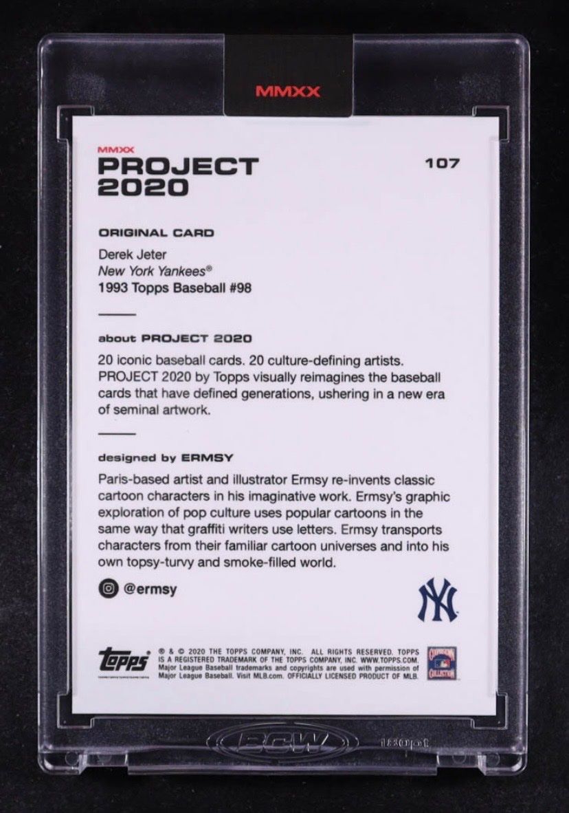 Topps Carte collezionabili: Derek Jeter 2020 Topps Project 2020 #107 MLB CARD – Nuovo (secondo la descrizione) da Savosa venduto da Misch-M13 1