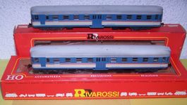 Rivarossi H0 1774 + 2522: ALn 668 1480 Doppel-Triebwagen, DC