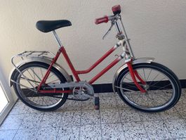 Kleines Fahrrad Kinderfahrrad von Rixe, vintage Deko