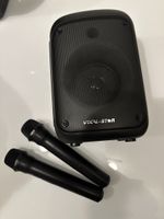 Karaoke Lautsprecher Vocal-Star mit zwei Mikrofonen