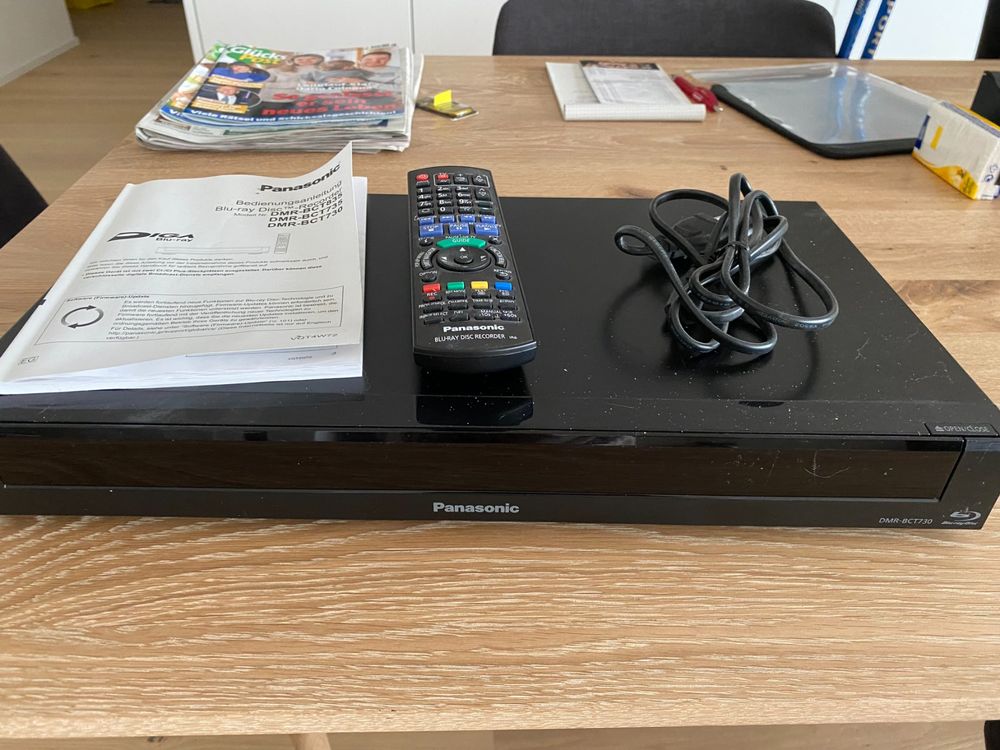 Panasonic DMRBCT 730 Bluray Recorder mit Harddisk Kaufen auf Ricardo