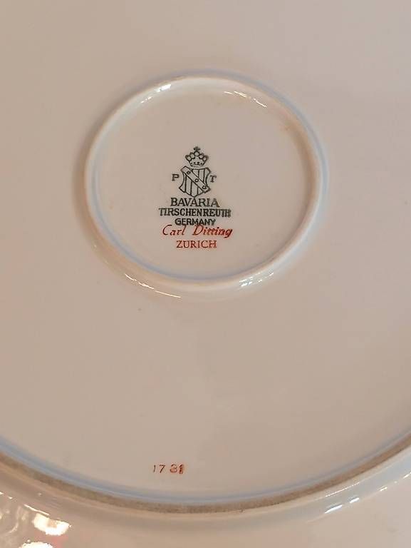 Teller: Bavaria Tirschenreuth Schale 32 cm – Gebraucht aus Ascona von ArtRomantica 1