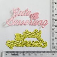 Stanzformen "Gute Besserung"