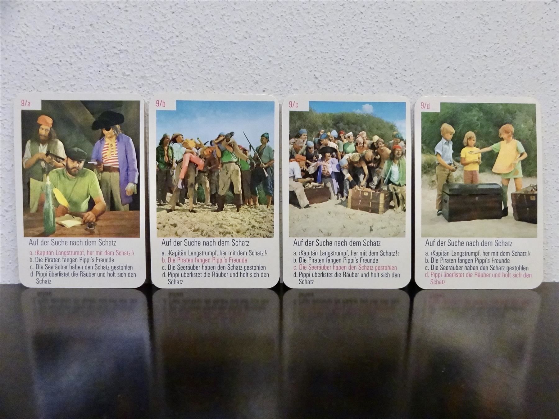 Ravensburger Giochi: schönes altes Quartett PIPPI LANGSTRUMPF – Usato da Kerzers venduto da wisaundso 9