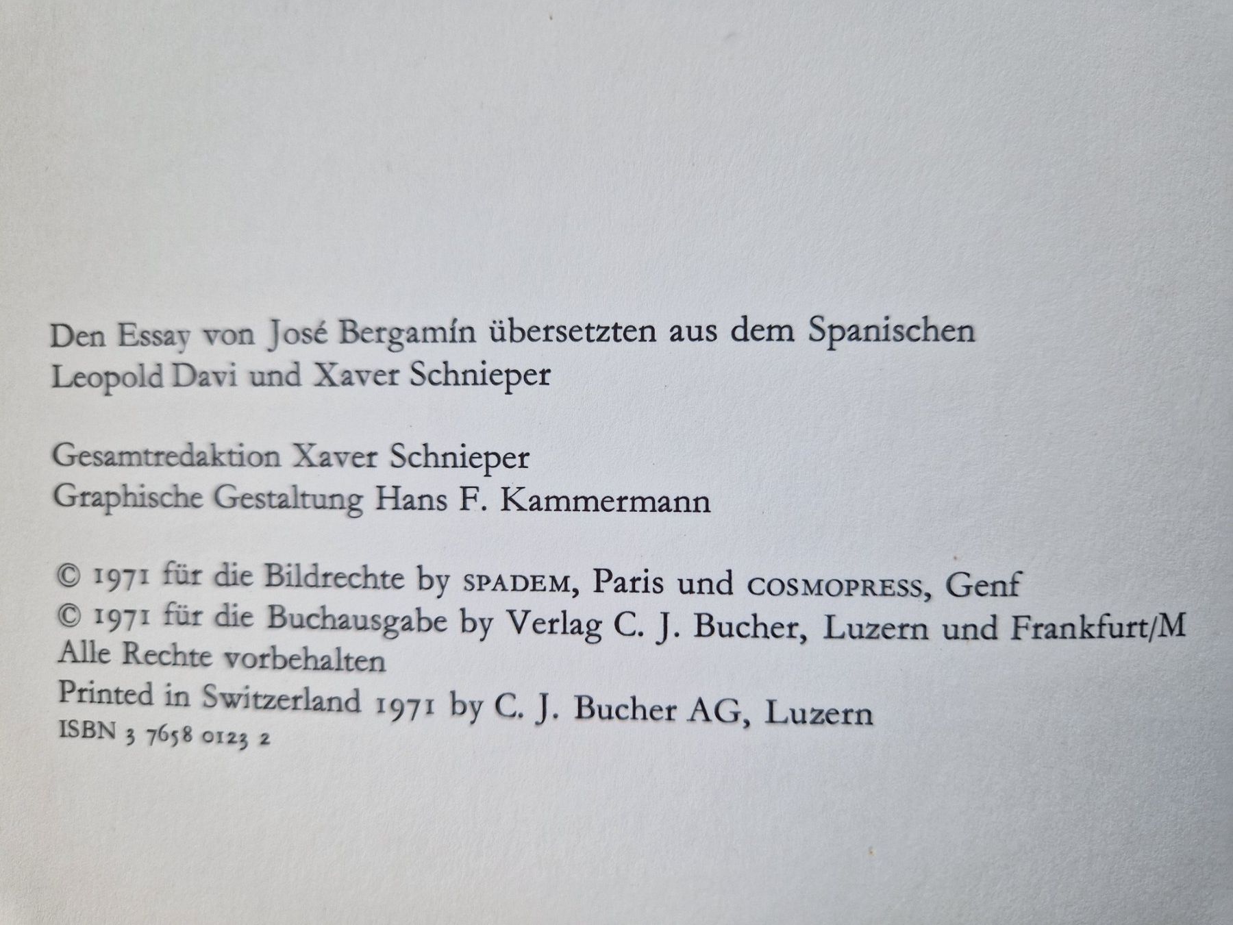 Livres: Picasso Werk seit 1945 – D'occasion à Mörschwil par aik_x8mc 3